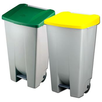 Contenedores selectivos para residuos domésticos y comerciales